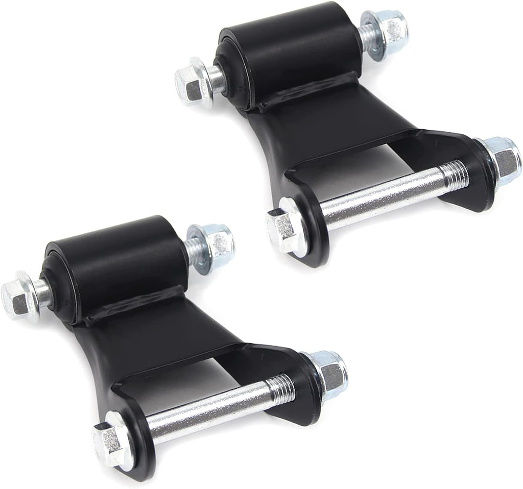 FEXON Rear Leaf Spring Shackle Kit Pair for GMC Chevy Silverado 722-029