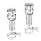GUXGUY 2-1/2"（2pcs）Cam and Groove Hose Fitting (Type E),Hose Fitting DN65