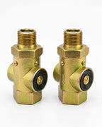 2 Pack 800333 QR-L Quick Release Valve, 1/2 in NPT, Compatible with Bendix