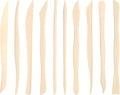 10 Set 100 Pcs Clay Tools, Plastic Sculpting Tools, Classic Style | Different Shapes Clay Carving Cutters, Plastic
