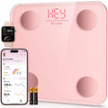 Smart Scale for Body Weight, Digital Bathroom Scale BMI Weighing Body Fat Scale, Accurate Body Composition Scale