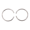 2 Pack Replacement 100100 Commercial Vacuum Cleaner Alluminum Wand Ring (2)