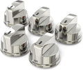 5PCS EBZ37189609 Oven Range Knob Replacement Compatible with LG LRG30355ST LRG30357ST LRG30855ST, Replaces AP4450343 1463914 AH3534128