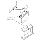 Prime-Line R 7257 Steel Drawer Track Center Roller Assembly, 2 Pack