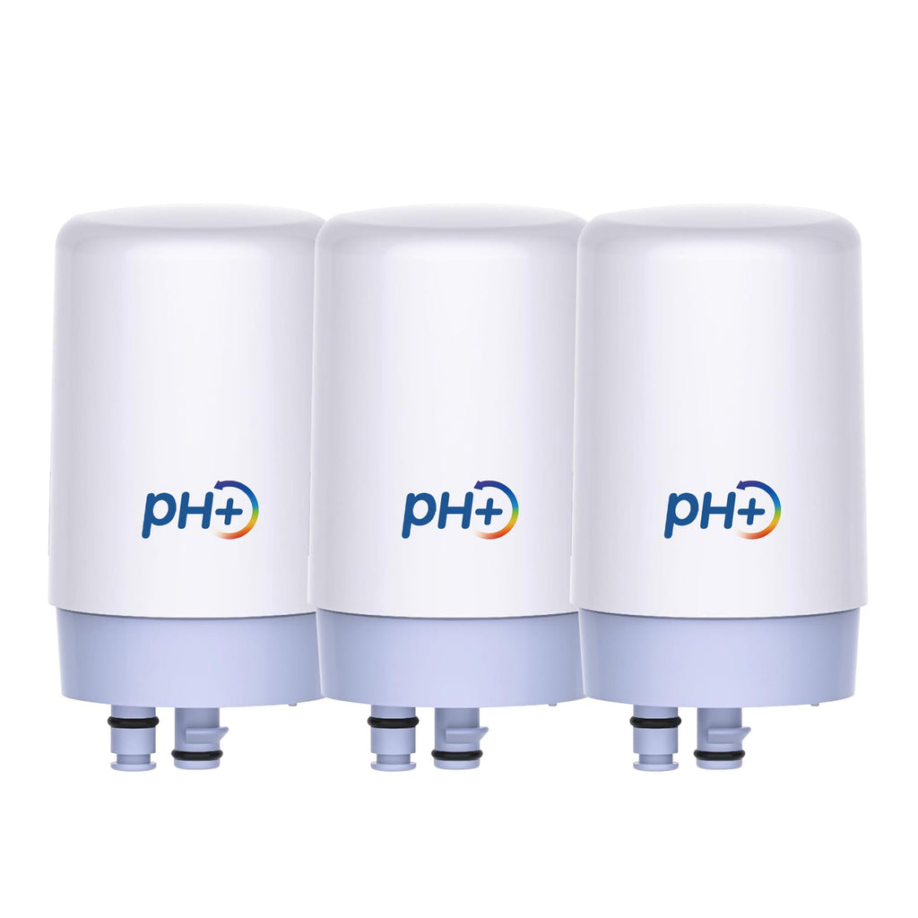 Alkaline Filter Compatible with Brita Faucet Filter, 3 Pack