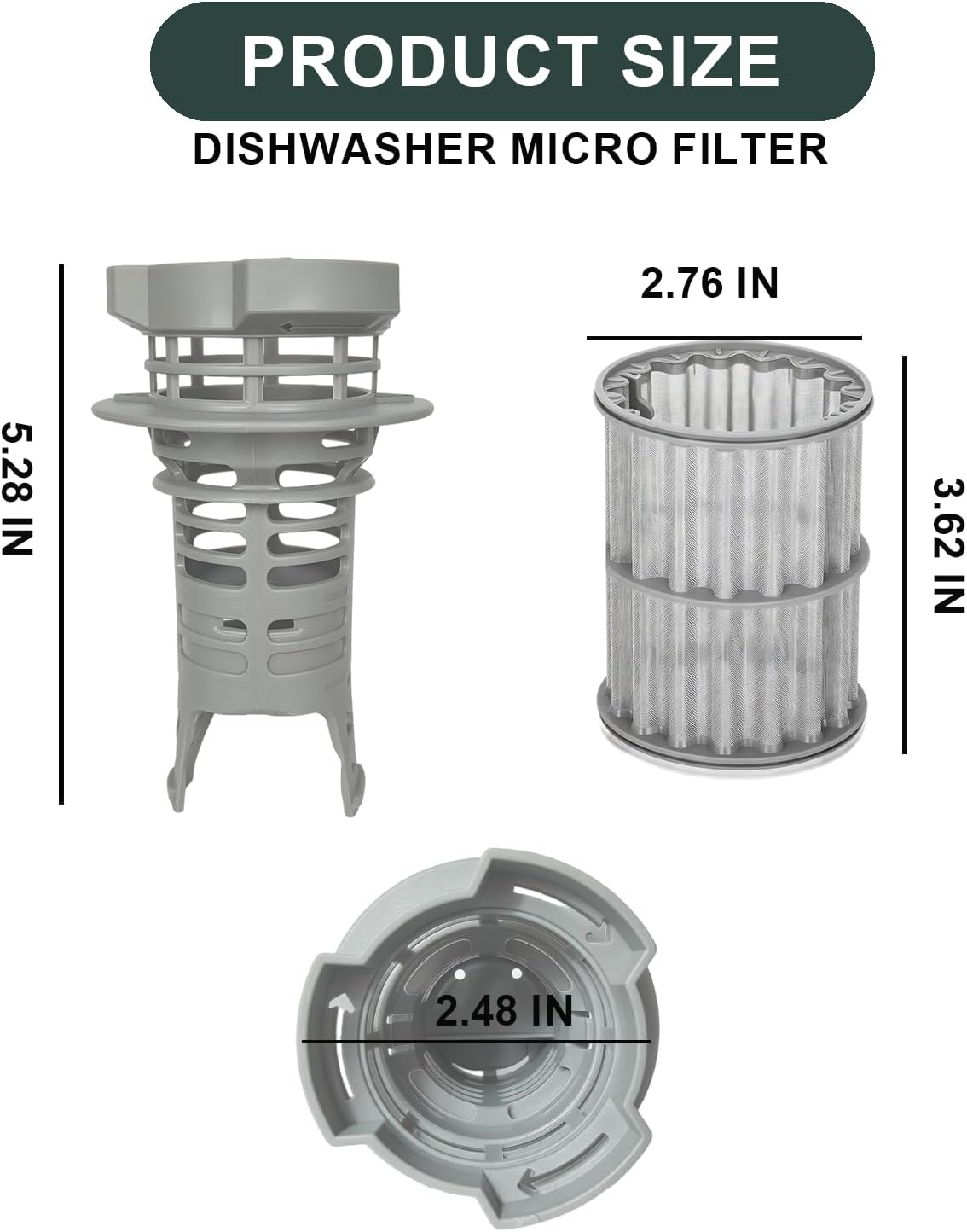 SHX68T55UC SHX863WD5N SHX863WD5N/11 SHX863WD5N/13 Dishwasher Micro Filter