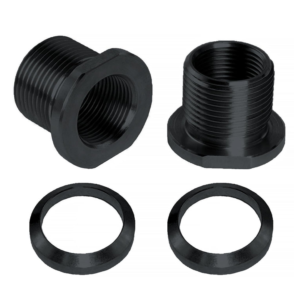 1/2x28 to 5/8x24 Thread Protector with A Washer (2 Pack)