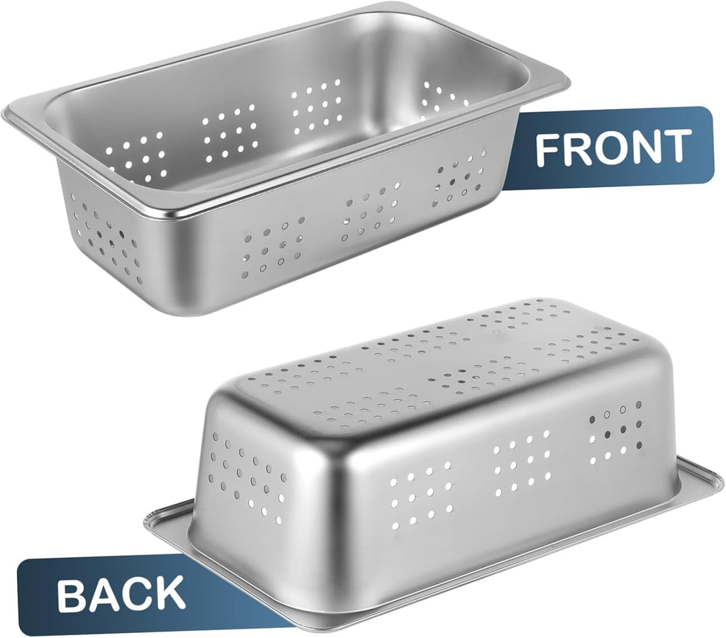 Hotel Pan Perforated Steam Pan Stainless Steel
