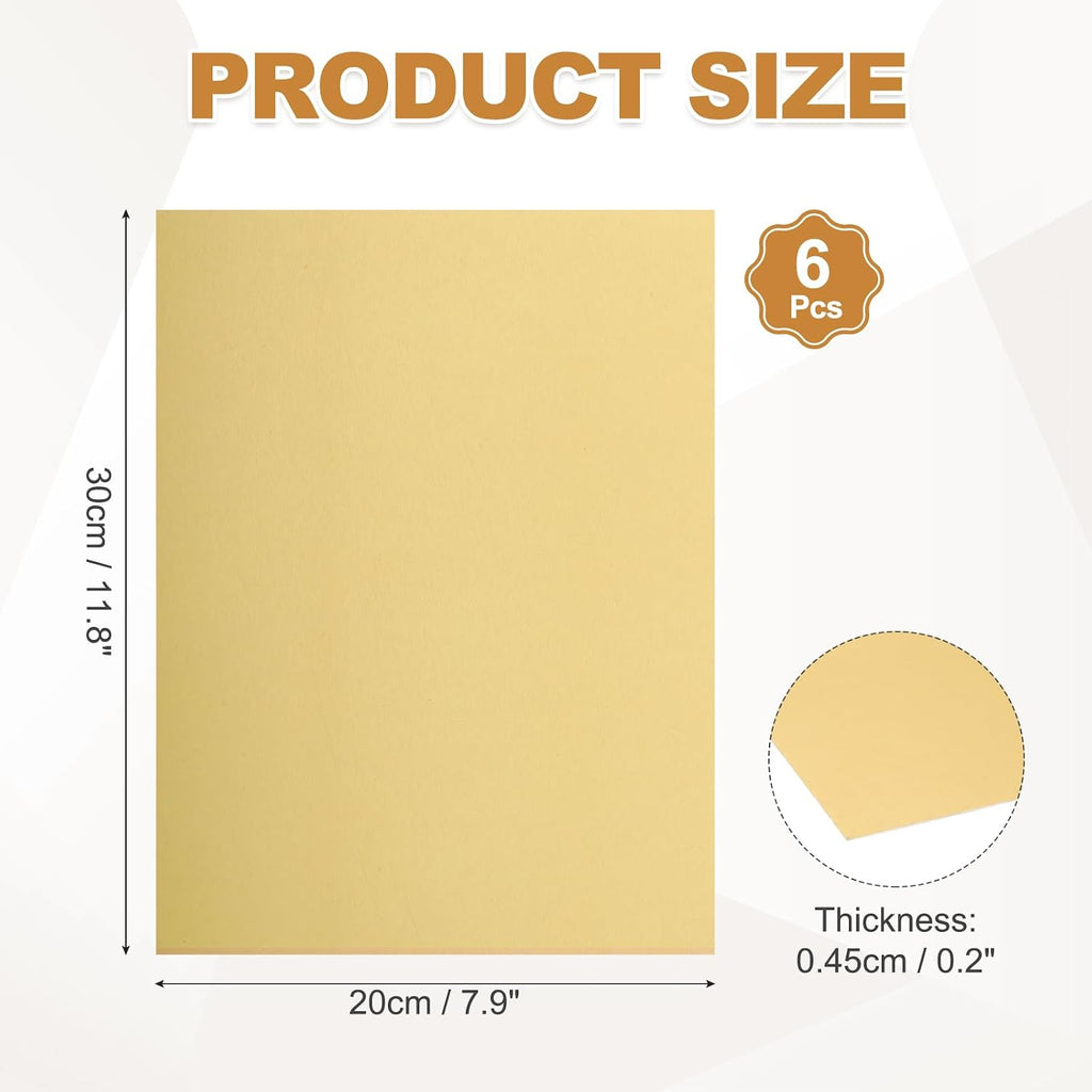 6 Pcs Aluminum Sublimation Blanks, 11.8x7.9" Metal Sublimation Blank Sign Metal Photo Prints for Custom Personalized