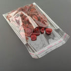 200pcs 5"x5" Clear Resealable Cellophane Bag Self Adhesive Seal