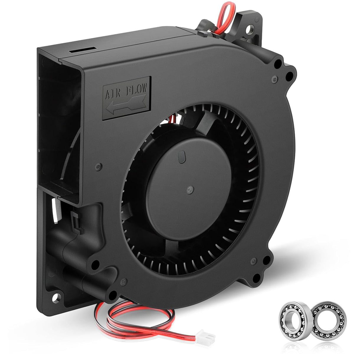 120mm x 32mm Dual Ball 12V Centrifugal Blower Fan Squirrel Cage 2P