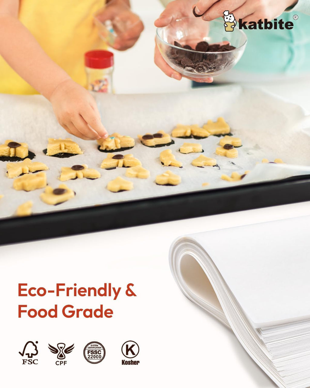 100 Pcs Parchment Paper Baking Sheets, 16x24 Inch, Heavy Duty