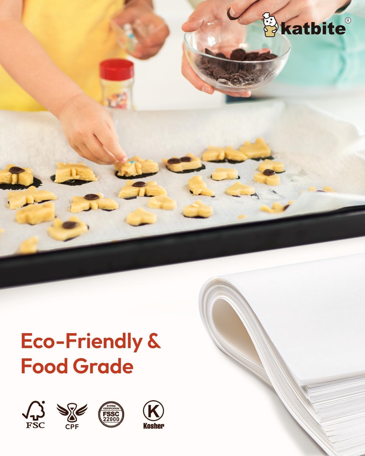 100 Pcs Parchment Paper Baking Sheets, 16x24 Inch, Heavy Duty