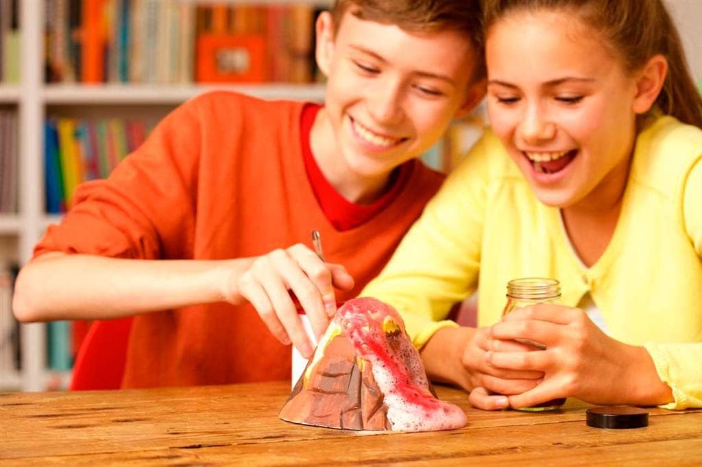 KidzLabs Volcano Making Kit, DIY Science Kit STEM, For Boys & Girls Ages 8+