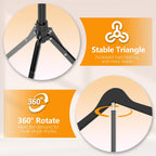 Adjustable Shirt Display Stand Mannequin Torso, Multi-Use Clothing Display | 32-63 Inches Steamer Rack Stand Foldable