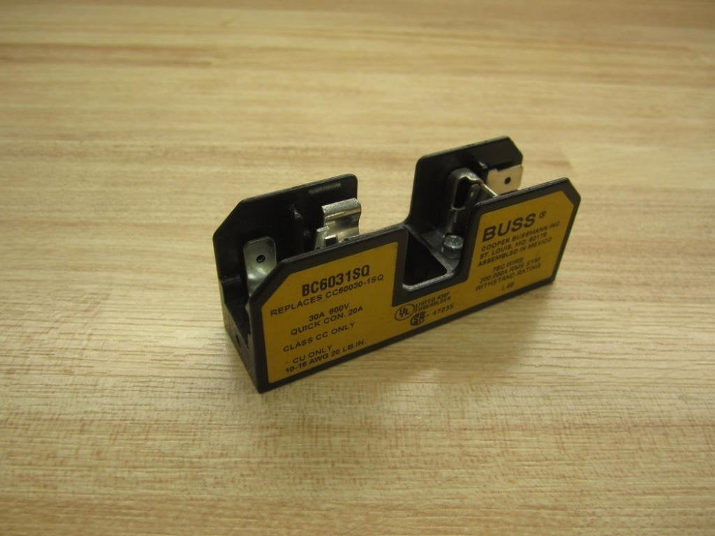 Cooper Bussmann BC6031SQ Class CC Fuse Block