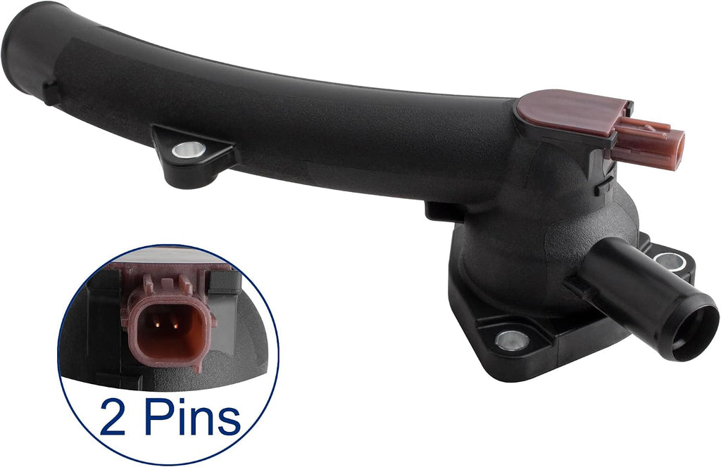 BOXI 902-5216 Engine Coolant Thermostat Housing Assembly Fits for Lexus RX350 2016-22 RX350L 2018-22 / for Toyota Highlander 2017-22 Camry 2018-22 Avalon 2019-22 Sienna 2017-20 / Replaces 1603131030