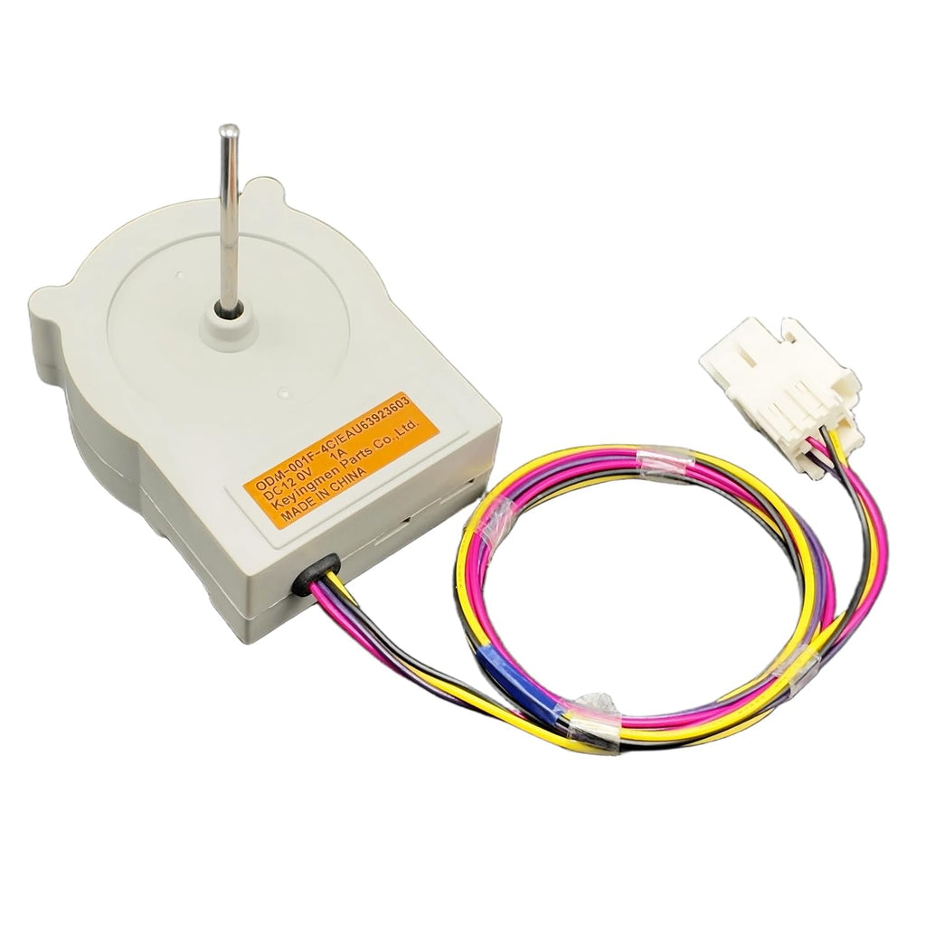 Refrigerator Evaporator Fan Motor Fit for LFXS26596S LFXS26973D LMXS28596S LFXS28596S LMXS28626D LFCC22426S LFCS27596S LMXS28596D LFXS28968S LFXC22526S LFCC23596S LFXS28968D LFXS26596D LRFWS2906D