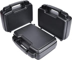 Small Hard Case with Foam, 14" Lightweight Pluck Foam Padded Protection Carrying/Storage Case - Customizable Interior