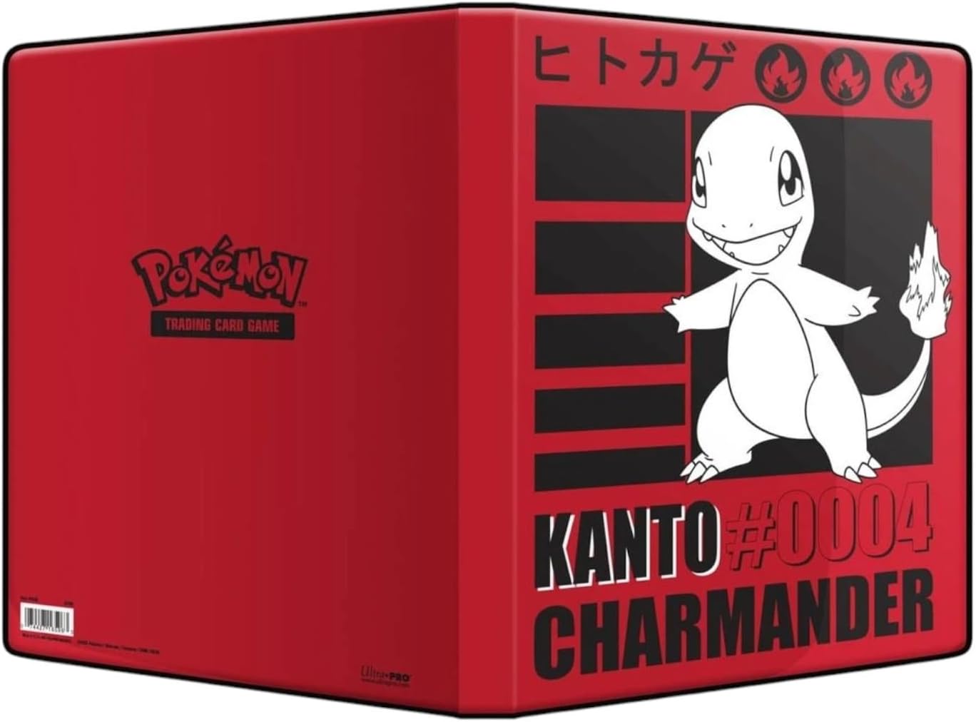 Charmander 9-Pocket Portfolio for Pokémon | TCG Binder Trading Card Album Collection Organizer CCG Portfolio