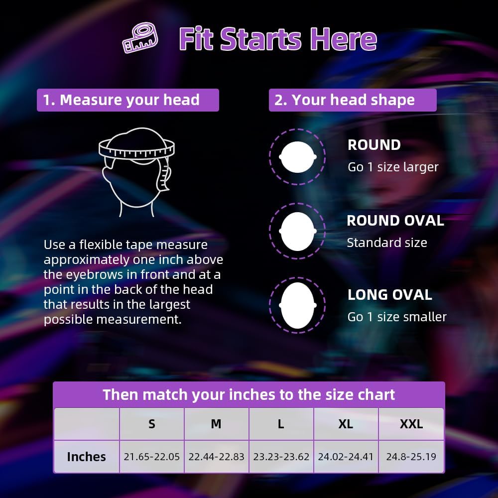 Womens Modular Motorcycle Helmets with Bluetooth - DOT | Dual Visor, Flip Up Full Face, Purple, Speaker and Mic