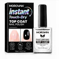 Top Coat Nail Polish: 30s Quick Air Dry Top Coat Clear Nail Polish