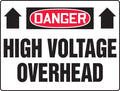 OSHA Danger Safety Sign: HIGH (MELC103VS)