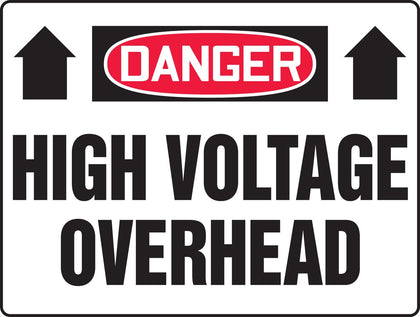 OSHA Danger Safety Sign: HIGH (MELC103VS)