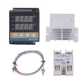 SENECESLI PID Temperature Controllers Kit 400℃ 100v 240v Precision (25A)