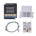 SENECESLI PID Temperature Controllers Kit 400℃ 100v 240v Precision (25A)