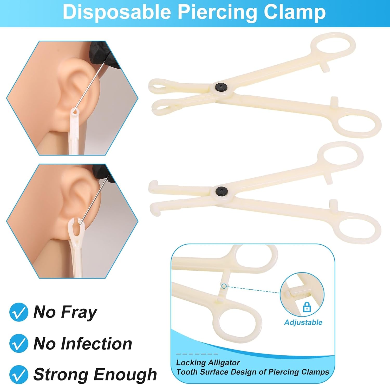 Body Septum Piercing Kit for All Piercings