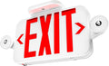 Sunco Red Exit Signs with LED Emergency Lights & Backup Battery