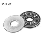uxcell 20pcs AXK0619 Thrust Needle Roller Bearings with Washers 6mm Bore