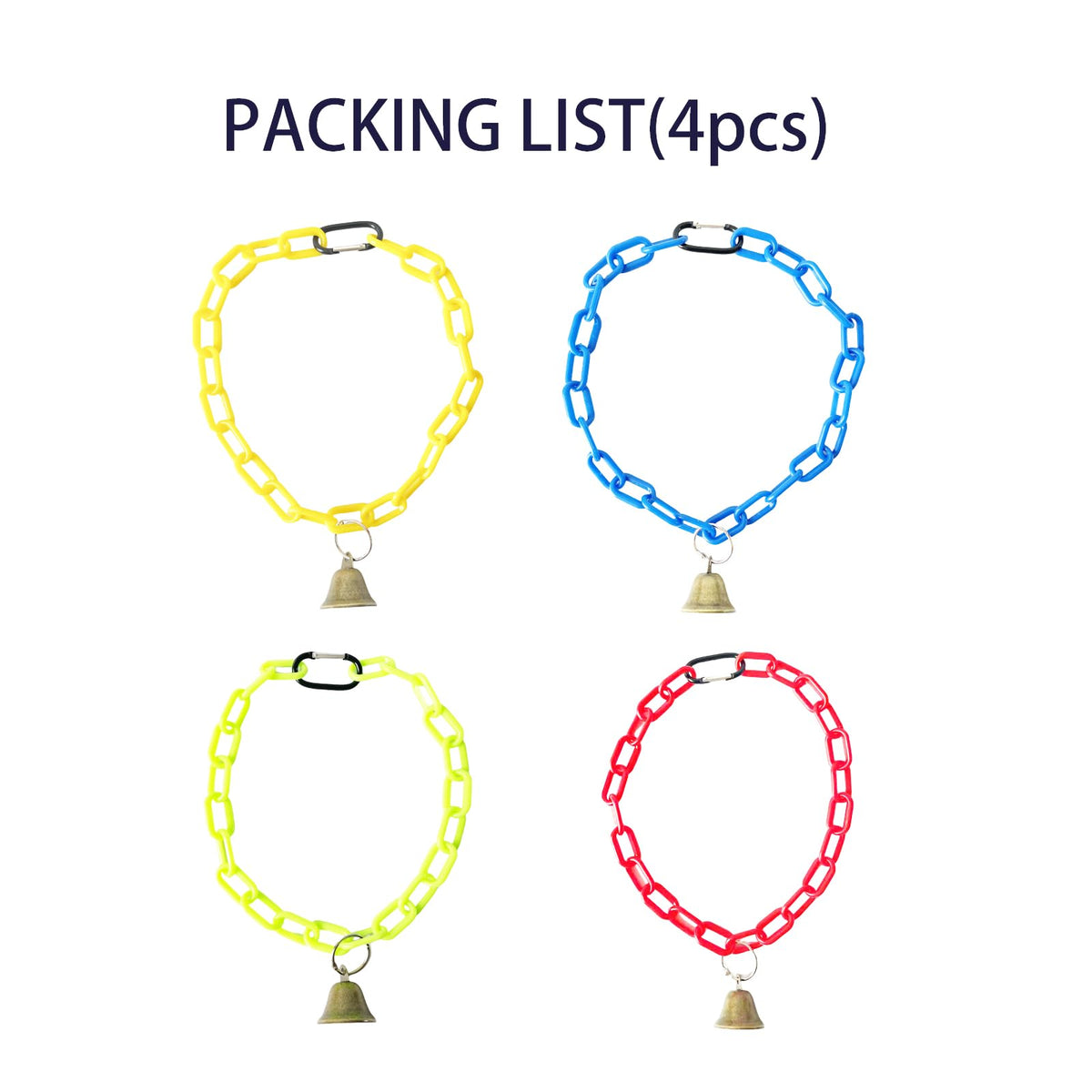 Goat Collar Breakaway Chain for Sheep Plastic Chain with Quick Release Link