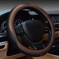 Gomass Car Steering Wheel Cover, Anti-Slip, Safety, Soft, Breathable, Heavy Duty, Thick, Full Surround, Sports Style