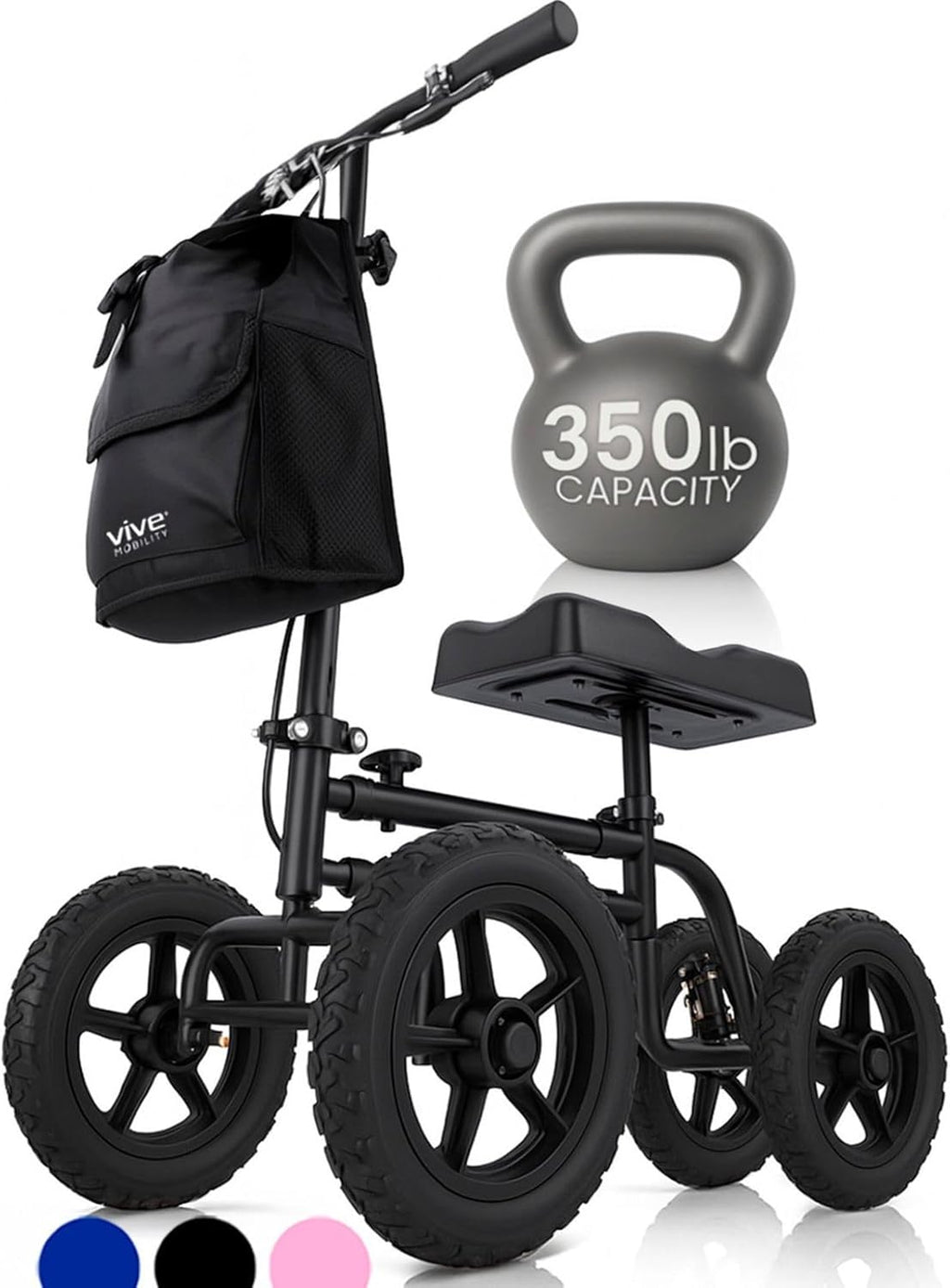 All Terrain Knee Scooter Walker for Foot Injuries - Adult