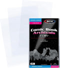 Current and Modern Comic Mylar Bags, 2 Mil, 7 x 10.5 Inches, 50 Count | Semi-rigid 2 mil archival polyester bags fit