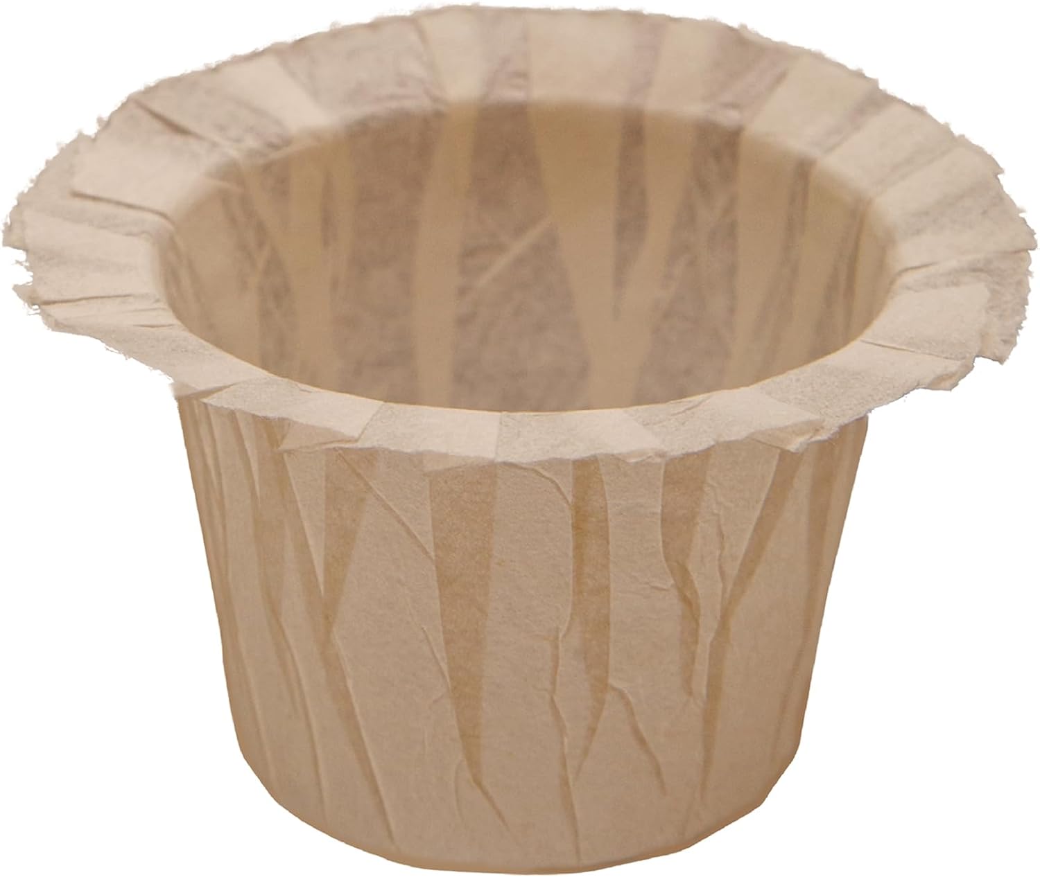 100 Count Natural Paper Filters for Keurig Single Serve 1.0 and 2.0, Fits All Brands Reusable K Cups