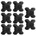 XIKE L070 NBR Rubber Spider for L-Jaw Coupling, 8-Pack