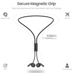 2PCS Earplugs Lanyard,Connection Cord with Magnetic & Silicone Case
