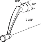 Prime-Line H 3956 3/8 In. Bore, Copperite, Window Crank Handle, Fits Pella Windows (Single Pack)