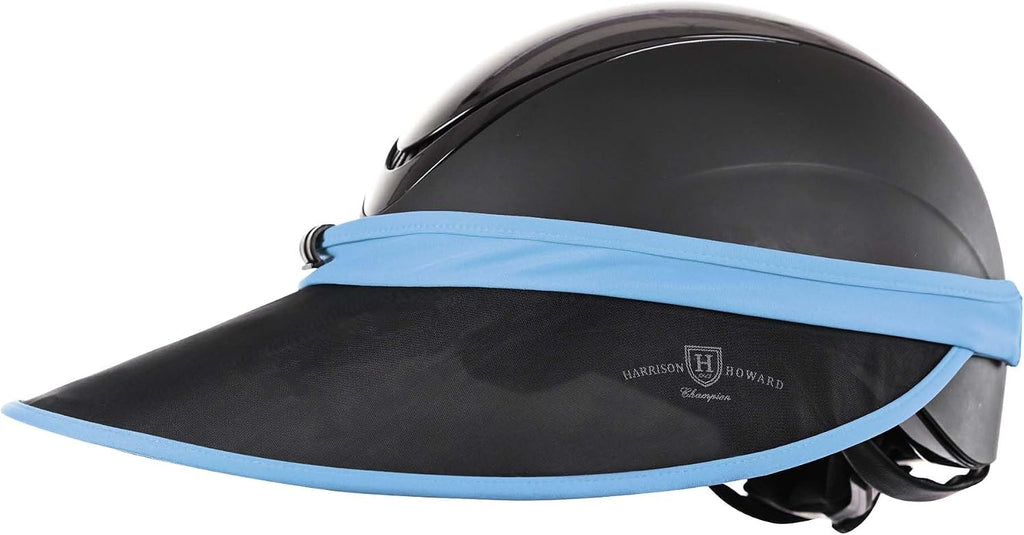 Horse Riding Helmet Visor, Clip-On Sun Brim