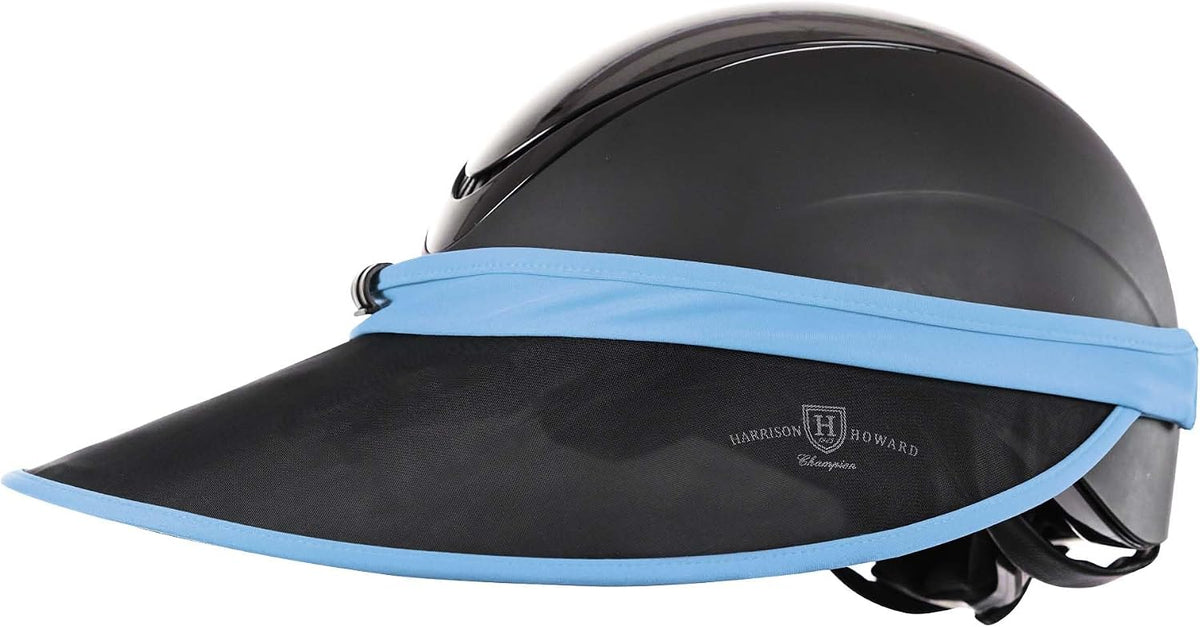 Horse Riding Helmet Visor, Clip-On Sun Brim