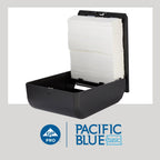 Pacific Blue Basic Recycled Multifold Paper Towels (Previously Branded Envision) by GP PRO (Georgia-Pacific), White