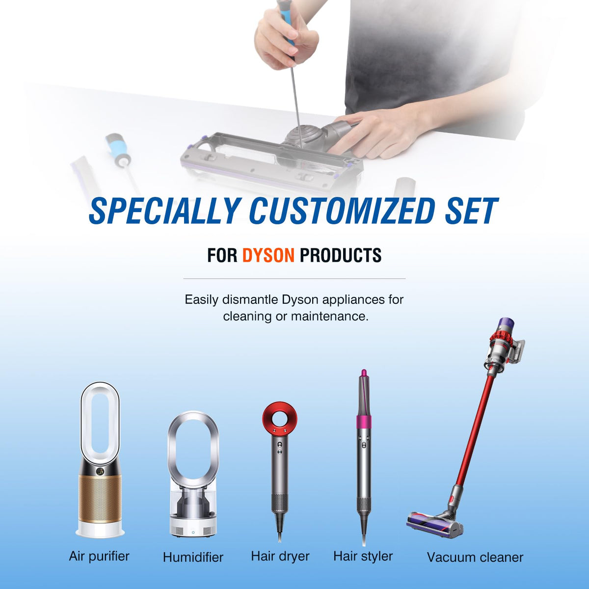Screwdriver Set Compatible with Dyson V6 V7 V8 V10 V11 V15 Vacuum Cleaner