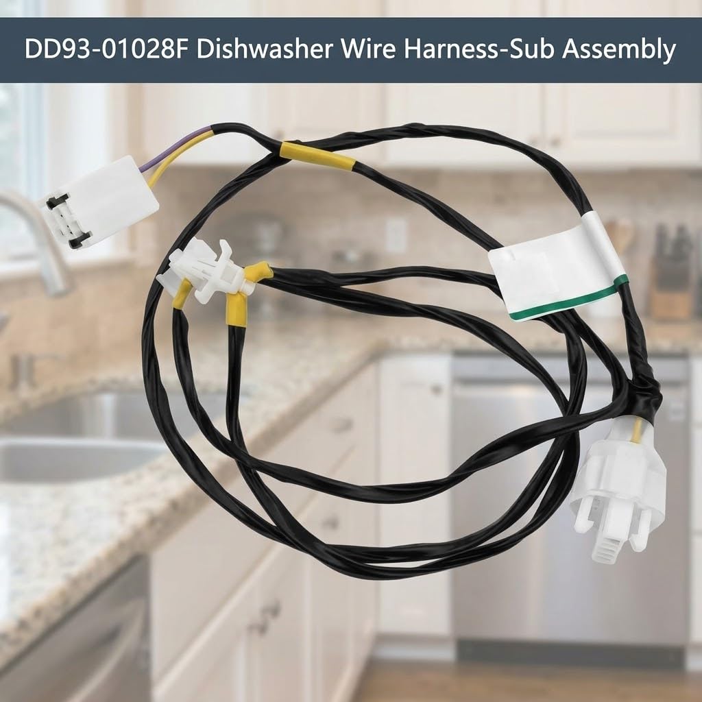 DD93-01028F Dishwasher Wire Harness-Sub Assembly Compatible With Samsung