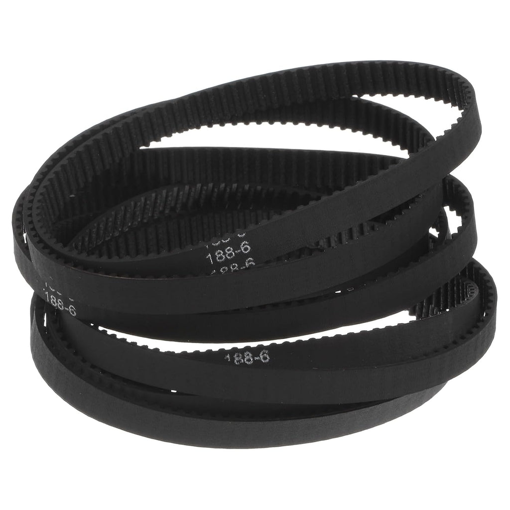 uxcell 10pcs 2GT Timing Belt Closed Loop Rubber Belts 188-2GT-6