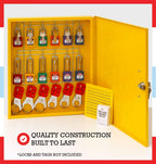 Lockout Tagout Kit, Padlock Control Center for Safe Padlock Storage