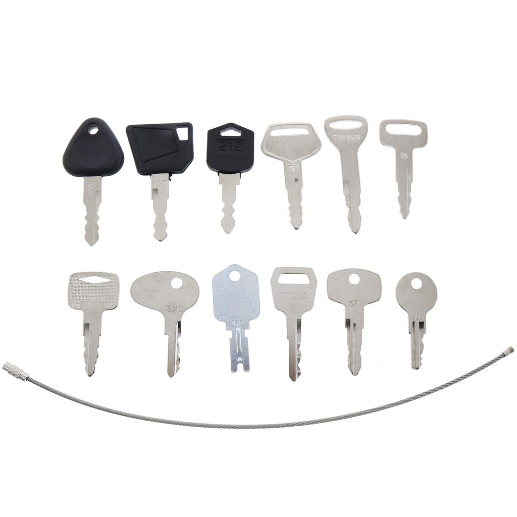 Solarhome 12 Forklift Key Set Forklift Keys Master Set Ignition Key Set