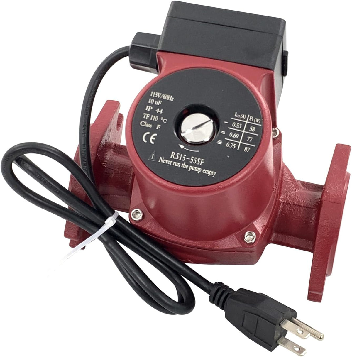 UPS15-55SFC 59896773 Circulator Pump, Replacement for Grundfos 1/12HP